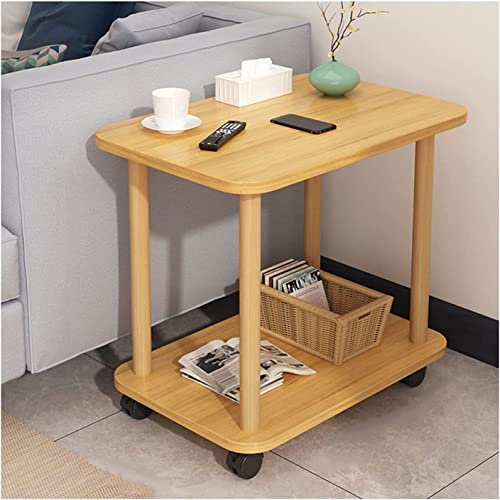 Beistelltisch, Wohnzimmer-Couchtisch, Abnehmbarer Seitenschrank, Ecksofa, mehrere kleine Couchtische, Riemenscheibe, Mini-Schlafzimmer-Nachttisch aus massivem Holz, B