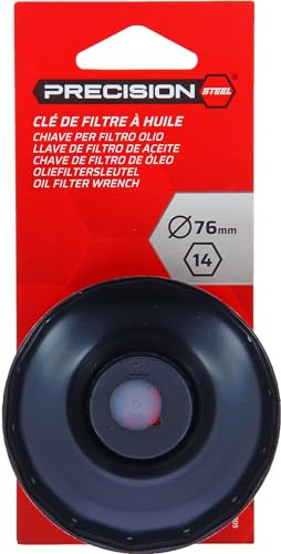 Precision Steel 211309 Chiave a Campana per Filtro Olio, 76 mm, 14 Facce.