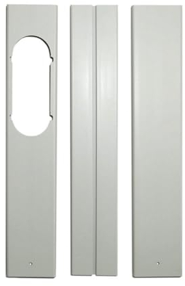 KIKAPA 3PCS regolabile portatile finestra kit piastra per condizionatore d'aria accessori parti condizionatore d'aria finestra allegato-55 cm