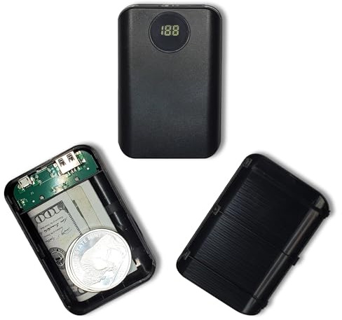 Secret Stash Portable USB Charger Diversion Safe - Money Hiding Gadgets Secret storage Safe Containers, Hidden Compartment Items Money Hider for Travel Hiding Places for Valuables Containers Traveling