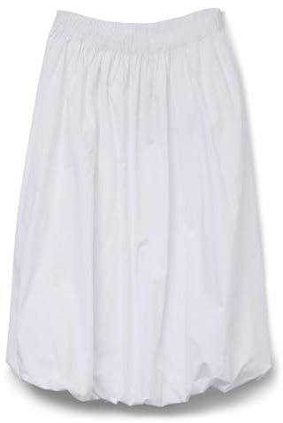 VERO MODA kvinnlig kjol VMFRIBA hög midja lång kjol, Snövit, M
