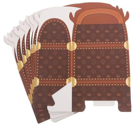 Ciieeo 10 Stück Schatzkiste Pralinenschachtel Schmuckkästchen Süßigkeiten-Boxen Schatzkiste für Süßigkeiten kleine Kisten Armband-Boxen Schatzkiste Geschenkboxen Papier