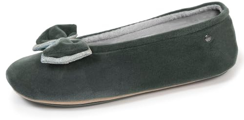 Isotoner Zapatillas zapatillas bailarinas mujer plantilla suave y cómoda 39