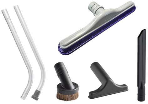 Replacement EZ Glide Tool Attachment Kit for Proteam & Hoover C2401 Backpack Vacuums, Includes 14 Ez Glide Tool, 56 Two-Piece S Wand, Crevice Tool, Dust Brush & Upholstery Tool