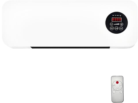 Epicooler condizionatore d'aria,Ventilatore a Parete Con Telecomando,Multiuso Condizionatori Portatili Compatti,Condizionatore A Parete Reversibile Split,Senza Unità Esterna,Temperatura Costante