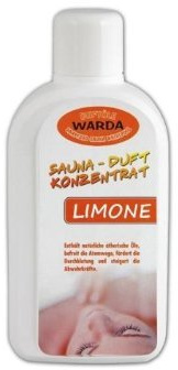 Warda Saunaaufguss Limone 1 l Flasche - Ein Liter Konzentrat