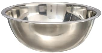 Buckingham Deep Mixing Bowl Stainless Steel Washing Up Bowl Stackable Idea for Meal Preparation Salad & Baking Bowl Dishwasher Safe 4.7 litres (30 cm)