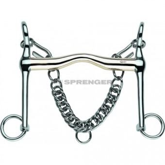 Sprenger - HS Reitkandare - 7cm Anzug - SENSOGAN/AUR
