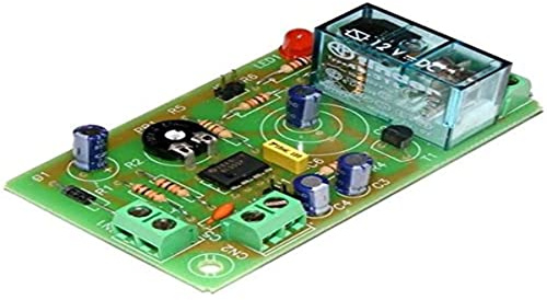 CEBEK - Kit Temporizador Universal A 12 V. De 1 Segundo A 3 Minuto (Alimentación No Incluida) I-1