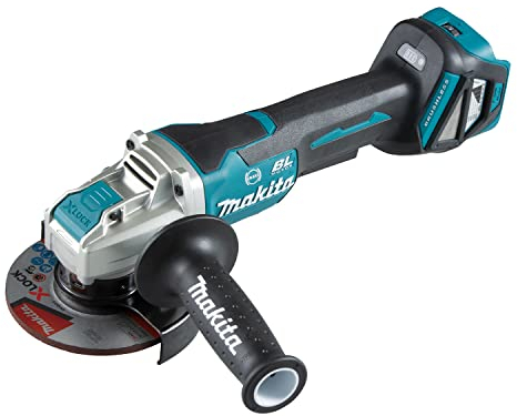 Makita DGA519Z 18 V Li-Ion LXT 125 mm bürstenloser X-Lock-Winkelschleifer – Batterien und Ladegerät nicht im Lieferumfang enthalten