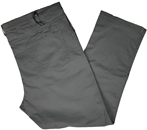 SEA BARRIER Pantalone Pantaloni Cotone Leggero Elasticizzato Uomo Extra Art Gilbert CONF Taglie Forti (63 - Grigio)