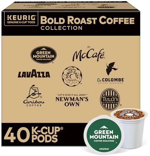 Keurig® Bold Roast Coffee Collection Variety Pack, Keurig Single Serve K-Cup Pods, 40ct
