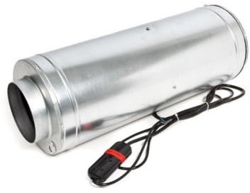 Extractor-Silenciador Metalico Iso-Max 150mm 410m³/h (3 Velocidades)