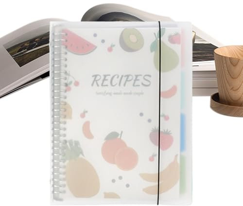 Leeres Rezept -Tagebuch - - A4 Leeres Rezeptbuch zum Schreiben Ihrer Rezepte, leere dicke Seiten, Kochen von Tagebuch zum Erstellen | Ihr Kochbuch Cotaccuino des Tagebuchs der leeren Rezepte