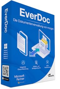EverDoc 2025 Dokumentenverwaltung OCR-Texterkennung - PC-Version inkl App für Android + iOS - Lebenslange Lizenz - kein Abo - Win 11, 10, 8.1