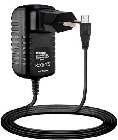 Guy-Tech 5V 2A 10W DC adaptador de cargador USB compatible con GB40 Genius Boost Battery Jump Starter + enchufe UE