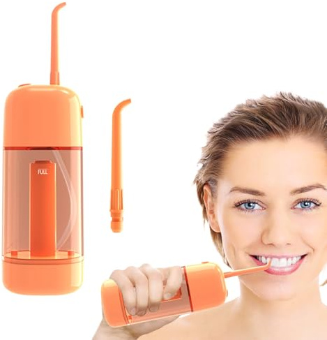 Outil de nettoyage buccal - d'eau, fil électrique, pulvérisateur à dents | Irrigateur dentaire avec réservoir de 90 ml pour la santé des pneus, soins de la bouche, élimination de la, deter