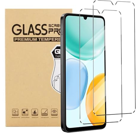 XueqinHu Panzeglas Compatible with Honor X5C / Honor X5C Plus/ZTE Blade A36 / ZTE Blade A76 5G schutzglas Folie, Ultra Dünne Stoßfest schutzfolie durchsichtig schutzglas