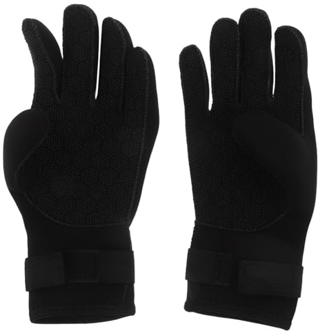 BESTonZON Guanti in Neoprene Termici per Immersioni Uomo Donna Guanti da Nuoto Antiscivolo e Resistenti all Abrasioni per Snorkeling Surf Sci d Acqua