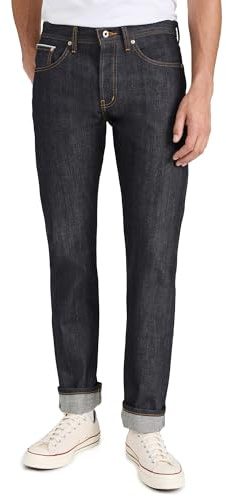 Naked & Famous Denim Men's Weird Guy, Left Hand Twill Selvedge, 33