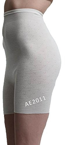 White Swan, Ladies 100% Merino Wool, Pantee, Natural (L 16/18)