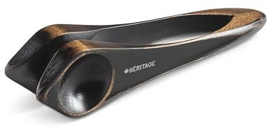Heritage Musical Spoons Instrumento de percusión, madera de arce canadiense hecha a mano, sonido folclórico de madera natural, gran regalo para adultos y niños con cualquier experiencia musical,