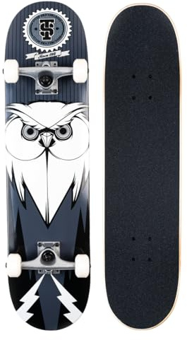 TITUS Skateboard Blackbird Owl, 8