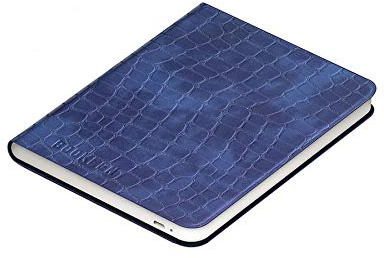 Couverture pour liseuse Diva/Diva HD de Bookeen (Crocolife Bleu)