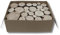 The Little Box of Decorative Logs 15cm Kiln Dried Full Round Display Logs Fine Sawn Ends…