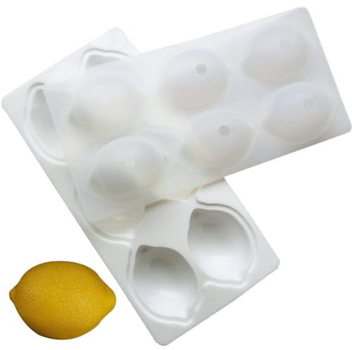 Silicone Cake Mold for Baking French Dessert Lemon Orange Shape Cake Moulds Pastry Candy Candle Silicone Mold Baking Tools