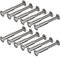 Aililong Set di 12 viti a manicotto M6 – viti di collegamento per tavole in legno, armadi e mobili | Connettori a piastre