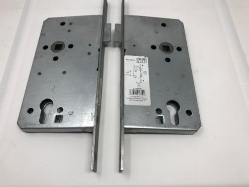 BKS Haustürschloss/Türschloss für Profilzylinder, Dornmaß 65mm, Entfernung: 92mm, Stulp: 22x280mm eckig, DIN Links linke Bild