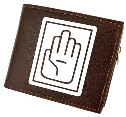 RYNDEX Jo-Jo's Bizar-re Adventu-re Anime Geldbeutel, Schmale Bi-Fold Kleines Portemonnaie, Kunstleder Geldbörse Brieftasche Wallet, für Teenager und Junge Mädchen(Color:Multicolor 1)