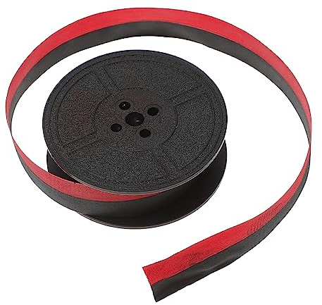 BCOATH Farbbänder Für Schreibmaschine Rotes Und Schwarzes Tintenband Universalband Für Schreibmaschinendrucker Kompatibles Druckerband Aus Strapazierfähigem Material