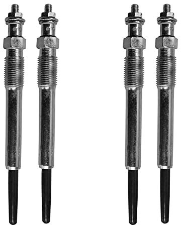 Partsline (Lot de 4) Bougie Préchauffage compatible avec BERLINGO C4 C5 C8 EVASION JUMPER JUMPY XSARA DUCATO SCUDO 206 306 307 406 607 806 807 BOXER EXPERT PARTNER 2.0 2.2 HDI JTD - 596066