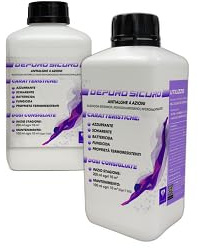 Naturii Alghicida 4 Azioni, Azzurrante, Schiarente, Battericida e Fungicida Non Schiumogeno per Piscina, Made in Italy, 1Lt (2)