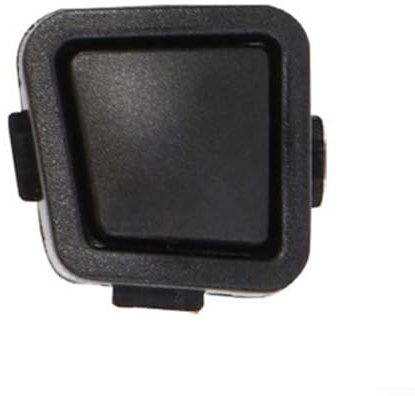 Copertura pulsante maniglia portiera lato sinistro Keyless-Go per Mercedes-Benz modelli C209 / W211 / W219 / W164 / W251 / R230, ABS nero