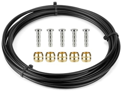 YROHGKPN Combinaison polyvalente de tuyau d'huile de vélo, tuyau de frein à disque hydraulique, accessoires de vélo pour cyclistes professionnels, tuyau de frein haute pression