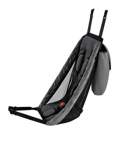 Correa de asiento extraíble para cochecitos plegados compatibles, de malla plegable con correas ajustables, instalación sin herramientas, solo accesorio