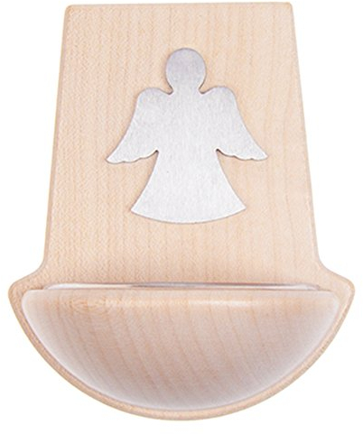 Fritz Cox Holzweihkessel: mit Edelstahl-Engel-Auflage