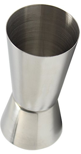 Accessotech Steel Jigger Single Double Shot Shorts Drink Spirit Measure Cup Cocktail Measure