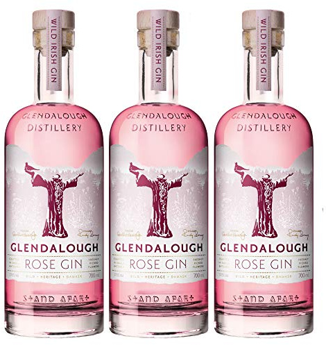 Glendalough Wild Rose Gin Irland (3 Flaschen)