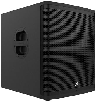 Audibax DSP12s - Enceinte Active 12 avec DSP - Enceinte Puissante - Puissance 400W - DSP Interne Orofessionnel pour l'Égalisation et les Modes de Lecture - Subwoofer Connecté Électriquement