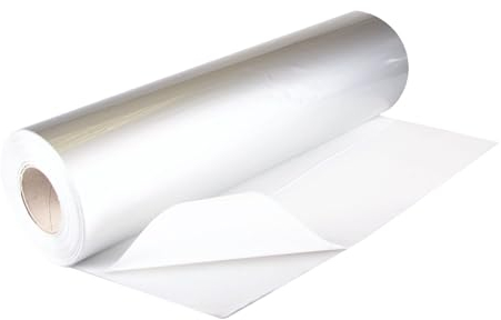 Isolpak CLAD selbstklebend 7-schichtiges HQ-Laminat aus Aluminium- und Polyesterfolie UV-beständig Wassersperre und Dampfsperre SCHICHTIGE FOLIE (Weiß, 600mm/1m)
