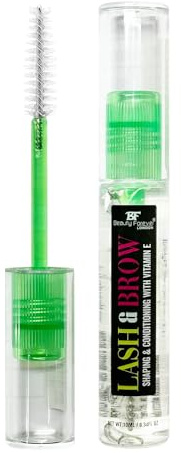 Beauty Forever Lash and Brow Mascara, Shaping and Conditioning with Vitamin E, 10mls, Clear, Pack of (1)