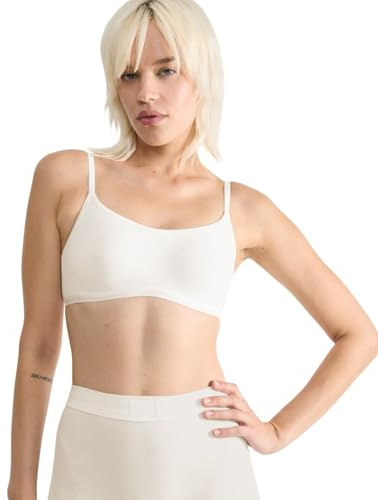 Sloggi GO Daily Top en Coton Soie Blanc, Silk White, XL