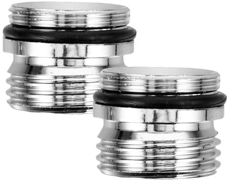 OFFSCH Kit Adaptador De Grifo De Cocina y Fregadero 1 Doble Cabeza 20 a 1/2 Conexión Segura para Purificador De Agua Instalación Fácil Resistente y Compatible Mangueras