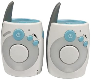 Qusedwey Baby Monitor Interfono Vocale Wireless con Modalità Visione Notturna A Infrarossi Ampia Gamma di Emissioni