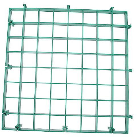 SOIMISS Rejilla para Árboles de Plástico Verde Permeable para Jardines y Plazas, Protector de Árboles para Piscinas, Resistente y Fácil de Instalar