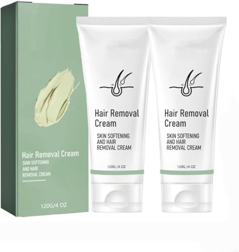 Hair Removal Cream Painless Skin Softening and Hair Removal Gel Silk Smooth Shaving Cream Gentle Facial Remover for Women For Sensitive Skins Back Arms